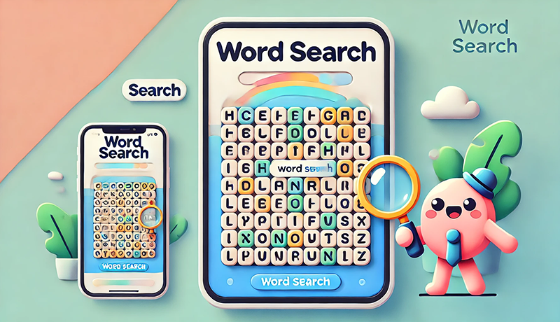 Word Search, Game maya